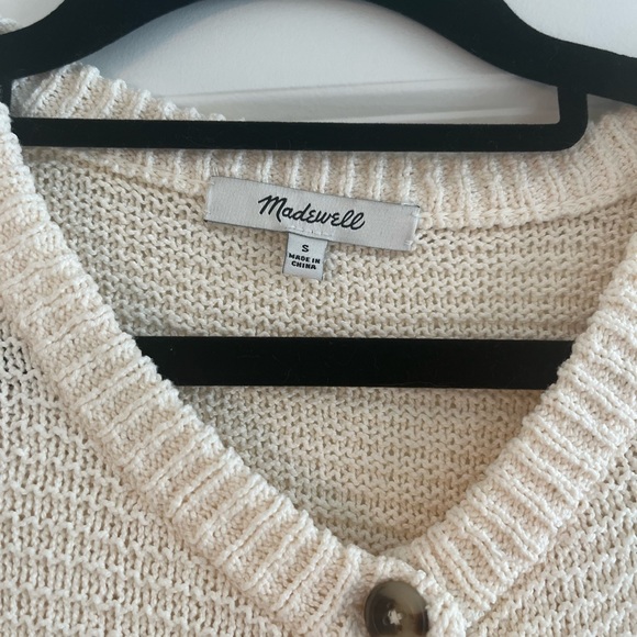 White Madewell Cardigan - Picture 2 of 2